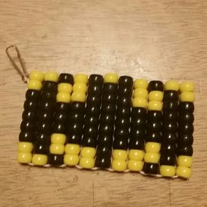 Batman logo key chain